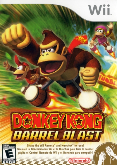 Screen Donkey Kong Barrel Blast