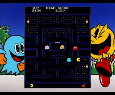 Screen ze hry Namco Museum Megamix