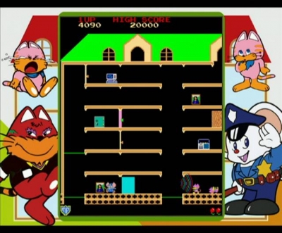 Screen ze hry Namco Museum Megamix