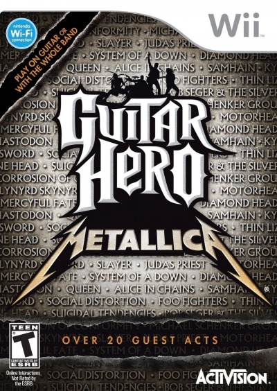 Screen Guitar Hero: Metallica