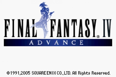 Screen ze hry Final Fantasy IV