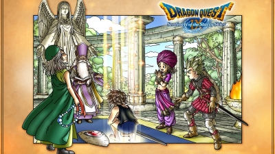 Artwork ke he Dragon Quest IX: Sentinels of the Starry Skies