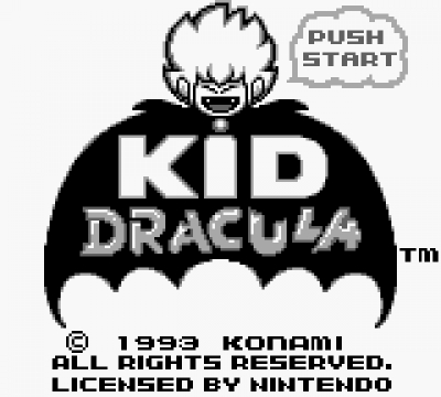 Screen ze hry Kid Dracula