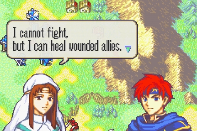 Screen ze hry Fire Emblem: Fuuin no Tsurugi