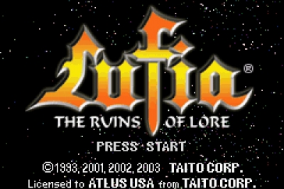 Screen ze hry Lufia: The Ruins of Lore