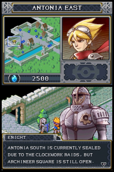 Screen ze hry Locks Quest