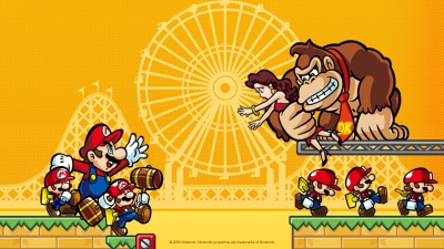 Artwork ke he Mario vs. Donkey Kong: Mini-Land Mayhem