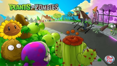 Artwork ke he Plants vs Zombies