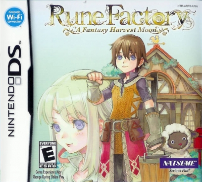 Obal hry Rune Factory: A Fantasy Harvest Moon