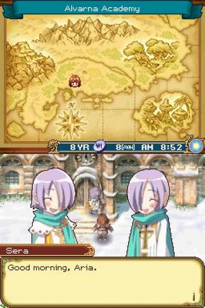 Screen ze hry Rune Factory 2: A Fantasy Harvest Moon