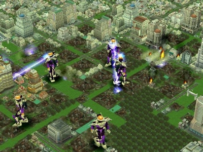 Screen ze hry SimCity: Creator