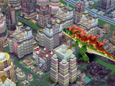 Screen ze hry SimCity: Creator