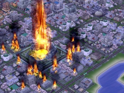 Screen ze hry SimCity: Creator