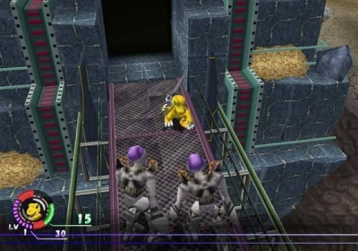 Screen ze hry Digimon World 4