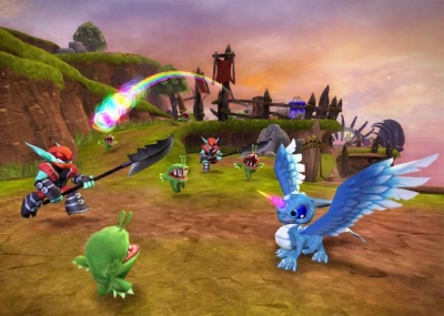 Screen ze hry Skylanders Giants