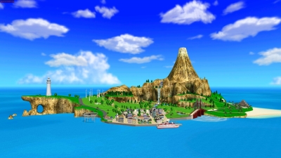 Artwork ke he Pilotwings Resort