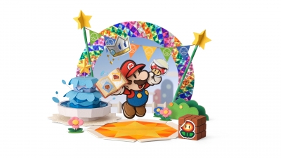 Artwork ke he Paper Mario: Sticker Star
