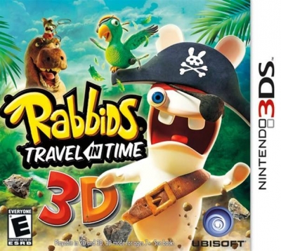 Obal hry Rabbids Travel in Time 3D