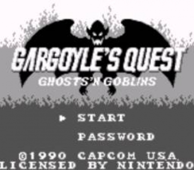 Screen ze hry Gargoyles Quest