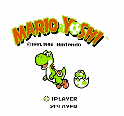 Screen ze hry Yoshi