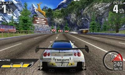 Screen ze hry Ridge Racer 3D