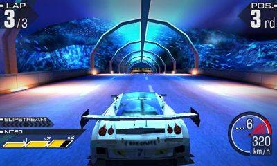 Screen ze hry Ridge Racer 3D