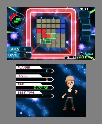 Screen ze hry Tetris Axis