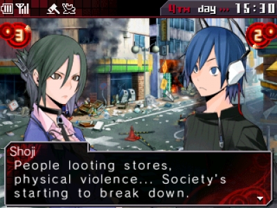 Screen ze hry Shin Megami Tensei: Devil Survivor Overclocked