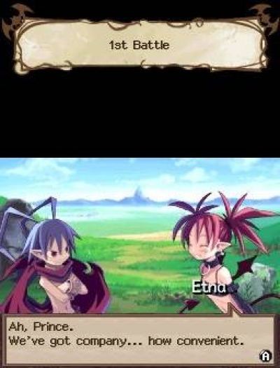 Screen ze hry Disgaea DS