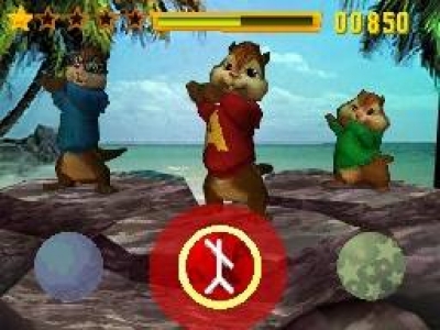 Screen ze hry Alvin and the Chipmunks: Chipwrecked