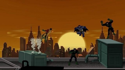 Screen ze hry Batman: The Brave and the Bold: The Videogame