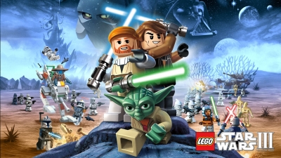 Artwork ke he LEGO Star Wars III: The Clone Wars