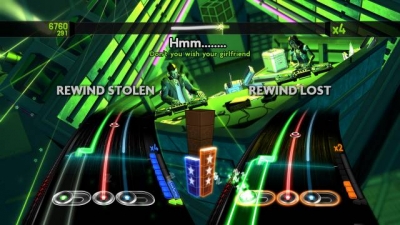 Screen ze hry DJ Hero 2