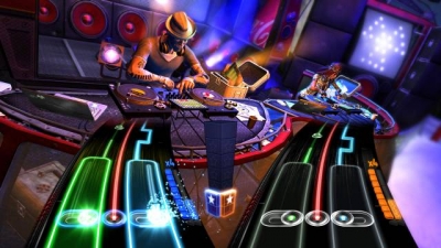 Screen ze hry DJ Hero 2