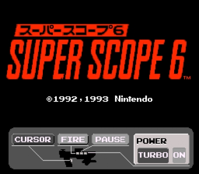 Screen ze hry Super Scope 6