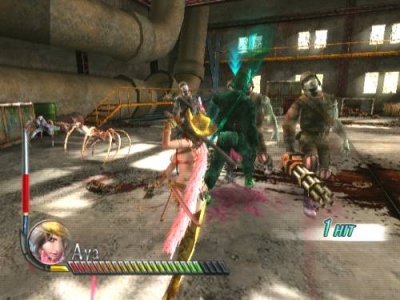 Screen ze hry Onechanbara: Bikini Zombie Slayers