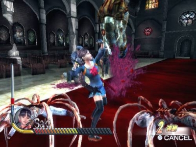 Screen ze hry Onechanbara: Bikini Zombie Slayers