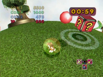 Screen ze hry Super Monkey Ball Adventure