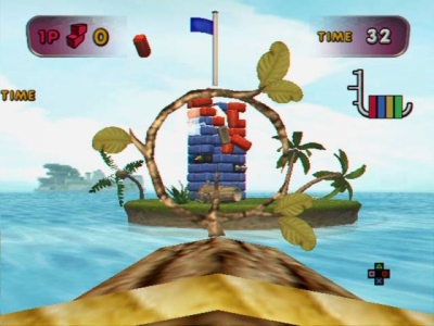 Screen ze hry Super Monkey Ball Adventure