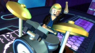 Screen ze hry LEGO Rock Band