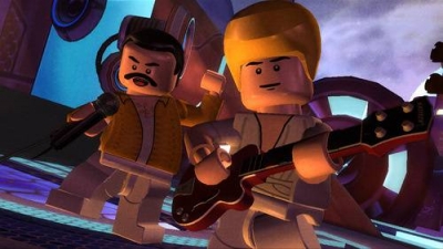 Screen ze hry LEGO Rock Band