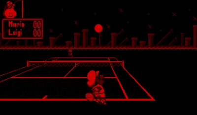 Screen ze hry Marios Tennis