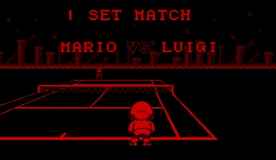 Screen ze hry Marios Tennis