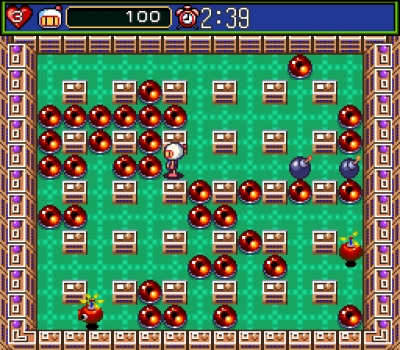 Screen ze hry Super Bomberman 5