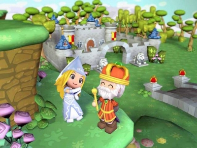 Screen ze hry MySims Kingdom