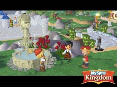 Screen ze hry MySims Kingdom