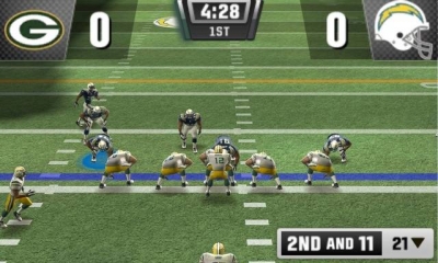 Screen ze hry Madden NFL Football