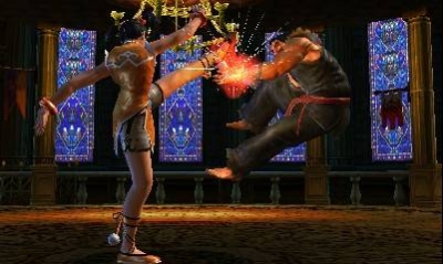 Screen ze hry Tekken 3D: Prime Edition