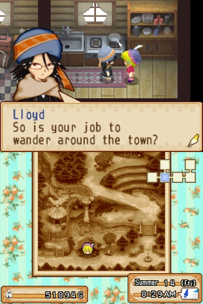 Screen ze hry Harvest Moon: Grand Bazaar