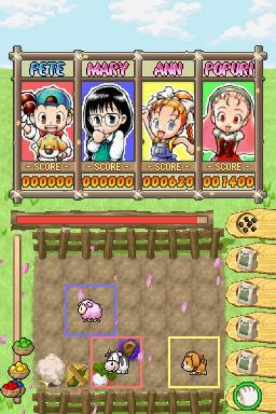 Screen ze hry Puzzle de Harvest Moon